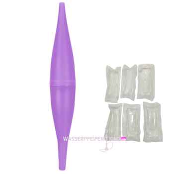 Ice Hose Tip Ice Bazooka lila mit 10 Wasserpads