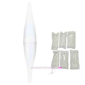 Ice Hose Tip Ice Bazooka transparent mit 10 Wasserpads