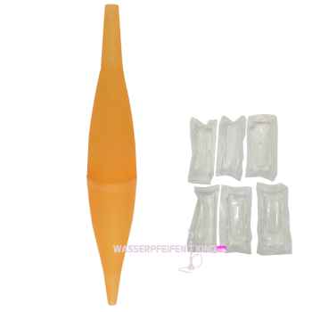 Ice Hose Tip Ice Bazooka orange mit 10 Wasserpads