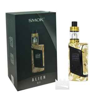 Smok Alien 220W TFV8 Baby Beast Startet Kit Camouflage gelb