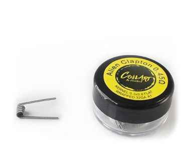 Coilart Alien Clapton 0,45 Ohm 10er 0,3x0,8/32GA