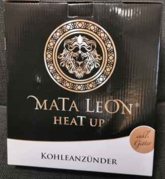 Mata Leon Het Up Kohleanzünder Heizplatte mit Gitter