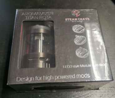 Steam Crave Aromizer Titan RDTA Gun Metal