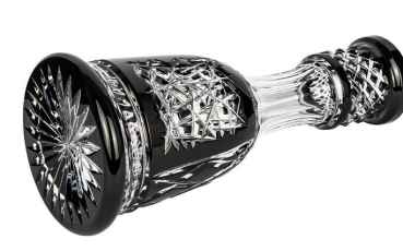 Caesar Crystal Bohemiae Tradi Cut Black Bowl