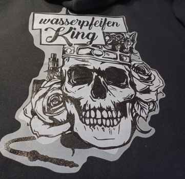 Russel 575M Wasserpfeifen-King Shisha Hoodie Burgundy Weinrot M