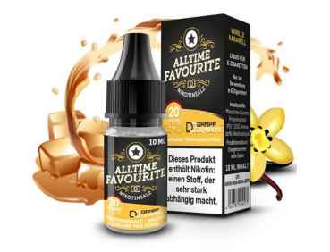 Alltime Favourite 10 ml 20 mg/ml Liquid Nikotinsalz by Dampfd