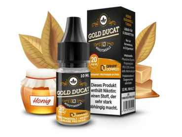 Gold Ducat 10 ml 20 mg/ml Liquid Nikotinsalz by Dampfd