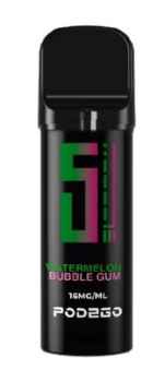 Watermelon Bubble Gum 16 mg/ml 2 ml Pods Pod 2 Go by 5 Elements