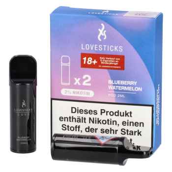 Luva Blueberry Watermelon 2-Stück Pods 2% Nikotin by Lovesticks