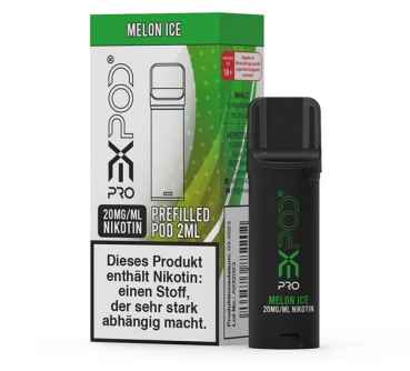 Melon Ice Expod Pro Pod 2% Nikotin by Exvape