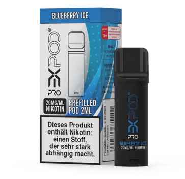 Blueberry Ice Expod Pro Pod 2% Nikotin by Exvape