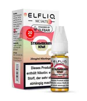 Strawberry Kiwi 10 ml 20 mg/ml Elfliq by Elfbar