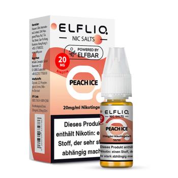 Peach ICE 10 ml 20 mg/ml Elfliq by Elfbar