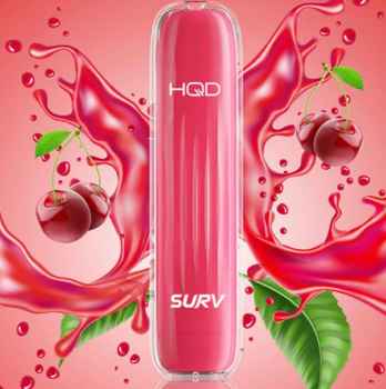 Cherry Surv 600 Einweg E-Zigarette 18 mg/ml by HQD