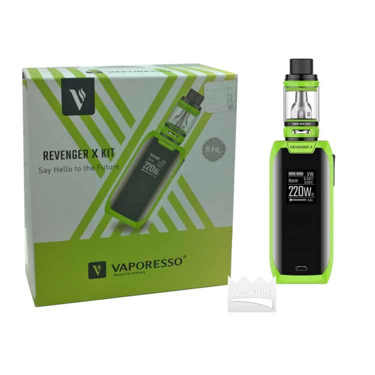 Vaporesso Revenger X Kit grün 220 Watt