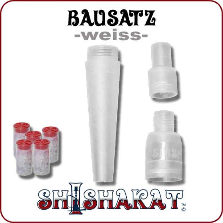 ShiShaKat komplett Set ShiShakat Schlauchanschluss inklusive 5 Filter