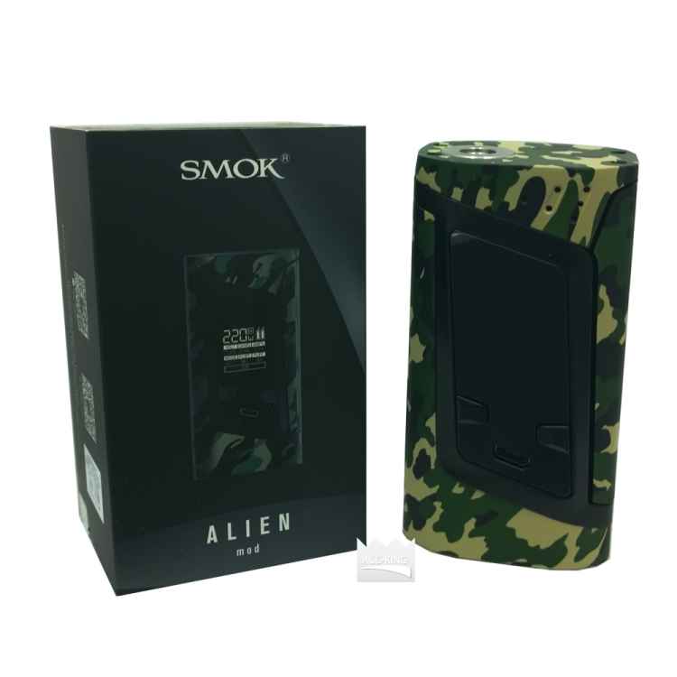 Smok Alien 220 Watt Akkuträger camouflage grün 07a