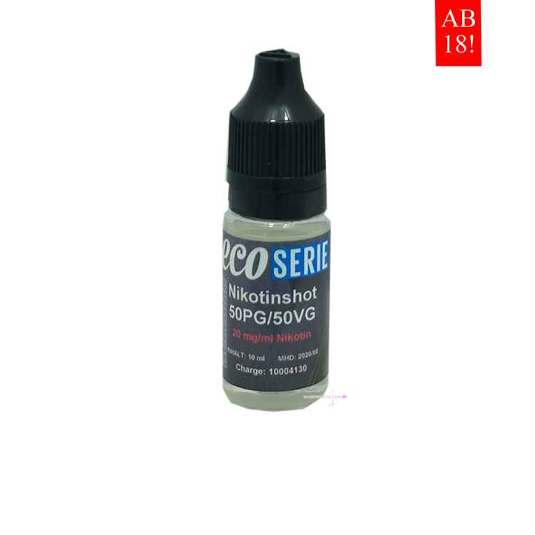 CdD Eco Serie Nikotinshot 10 ml 20 mg/ml 50PG750VG