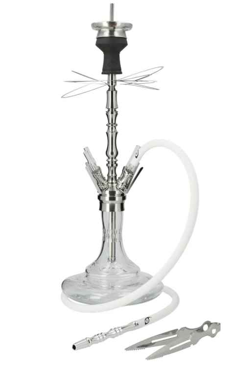 Aryf Shisha Gloria 4 Handcut clear