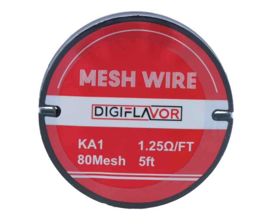 Digiflavor Kanthal A1 80Mesh Wire Wickeldraht 1,25 Ohm/ft 5ft