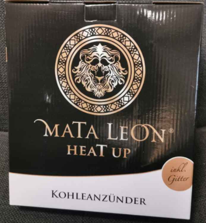 Mata Leon Het Up Kohleanzünder Heizplatte mit Gitter