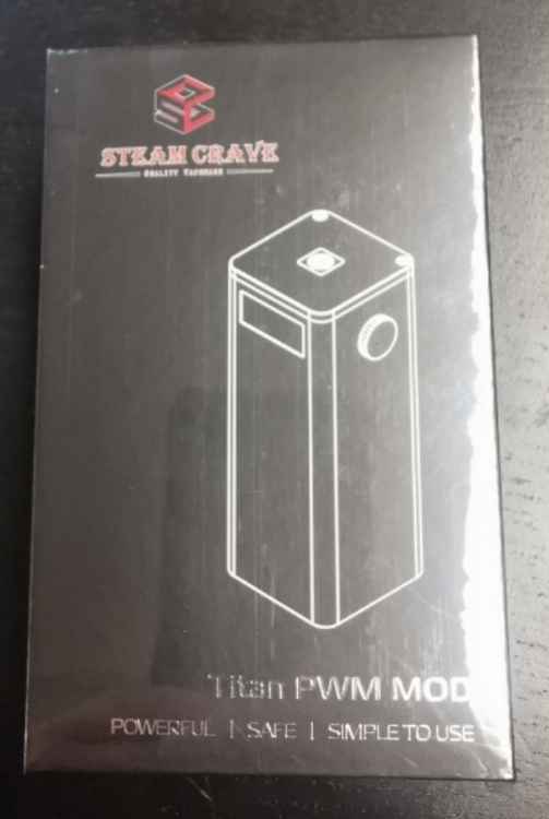 Steam Crave Titan PWM Mod Gun Metal