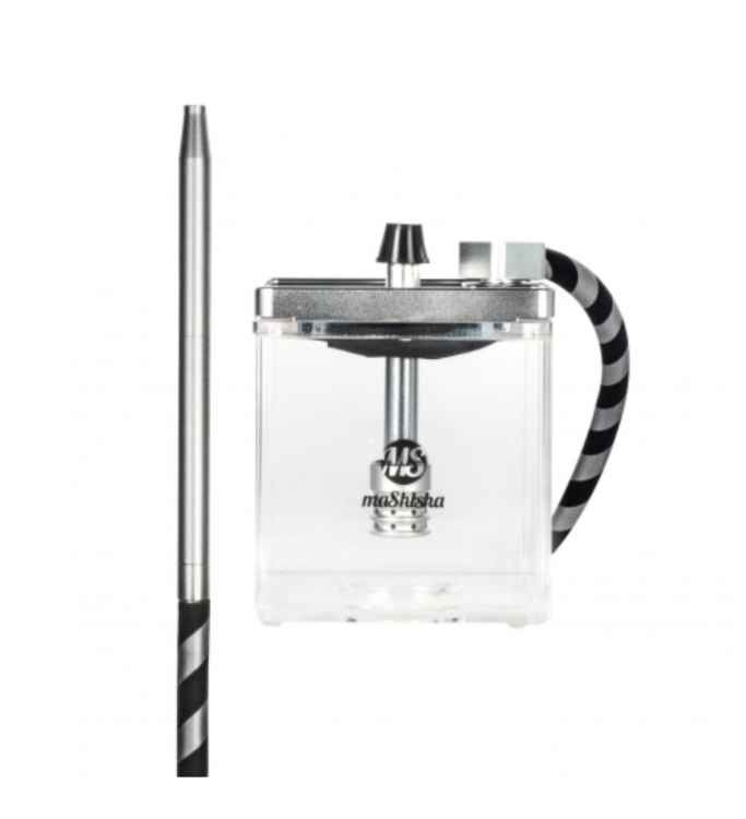 MaShisha MS Micro silver clear