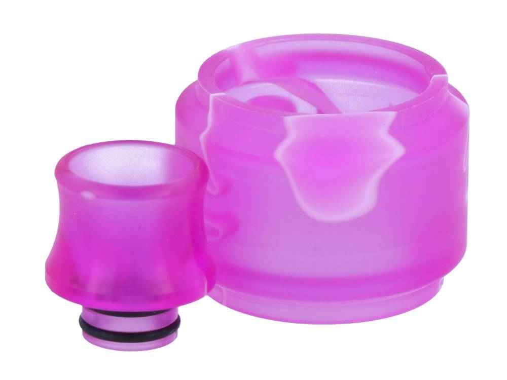 TFV12 Baby Prince Glastank und Mundstück Set 5 Milliliter Tankvolumen - Farbe: lila