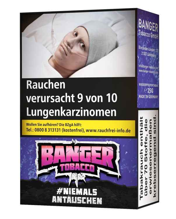 #Niemals Antäuschen 25 gramm by Banger