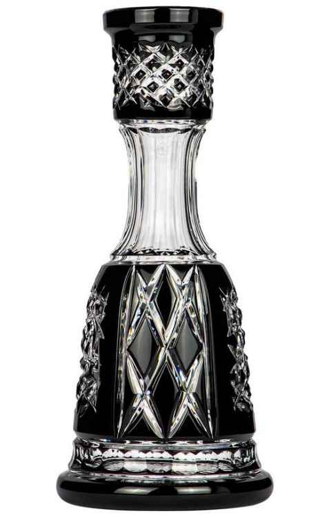 Caesar Crystal Bohemiae Tradi Cut Black Bowl