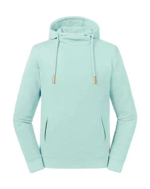 Russel 209M Pure Organic Wasserpfeifen-King Shisha Hoodie Aqua blau L