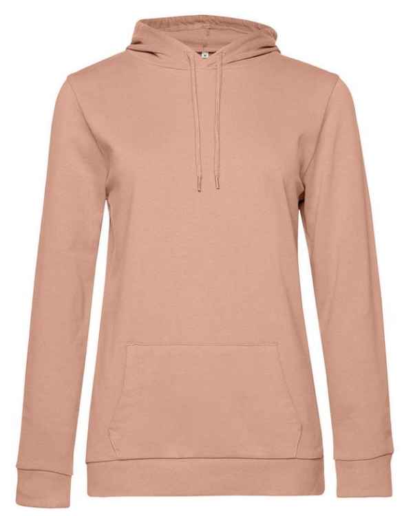 B&C WWU04W Wasserpfeifen-King Shisha Hoodie Women Nude Rosa M