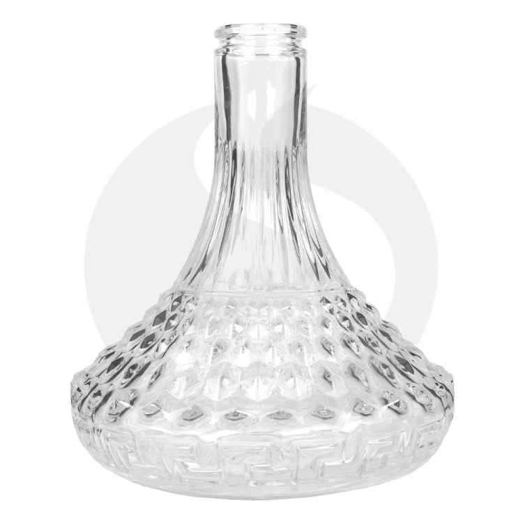 HD Kristallglas Ersatz Bowl Flasche ZB06- clear