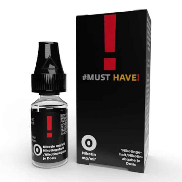 ! 10 ml nikotinfrei Liquid Must Have