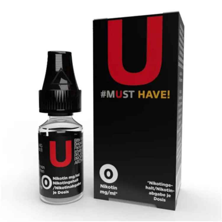 U 10 ml nikotinfrei Liquid Must Have