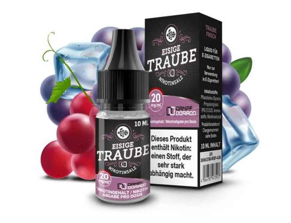 Eisige Traube 10 ml 20 mg/ml Liquid Nikotinsalz by Dampfd