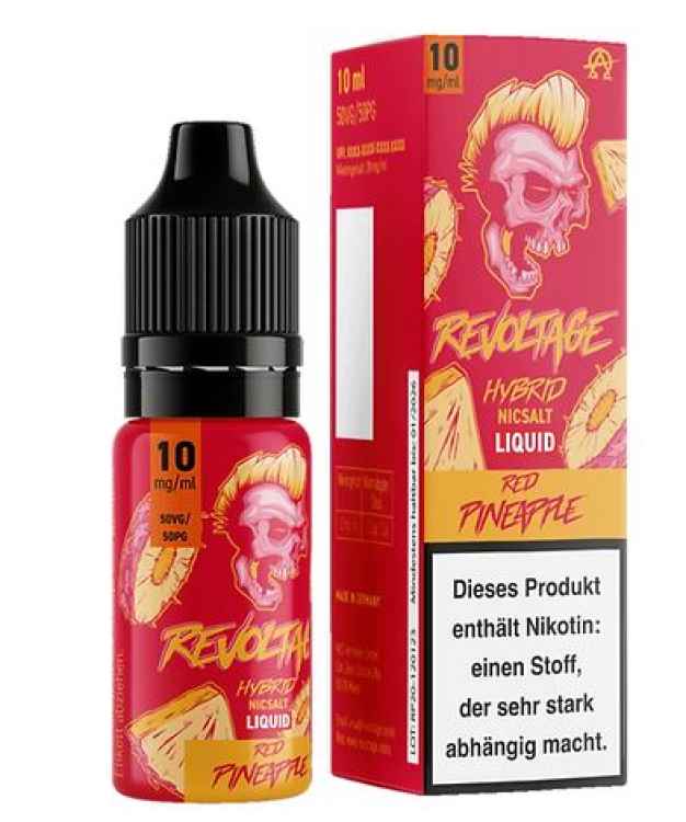 Red Pineapple 10 ml 10 mg/ml Liquid Nikotinsalz by Revoltage