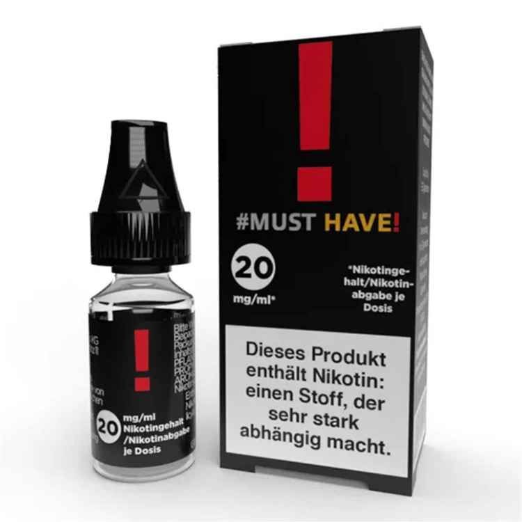 ! 10 ml 20 mg/ml Nikotinsalz Liquid Must Have