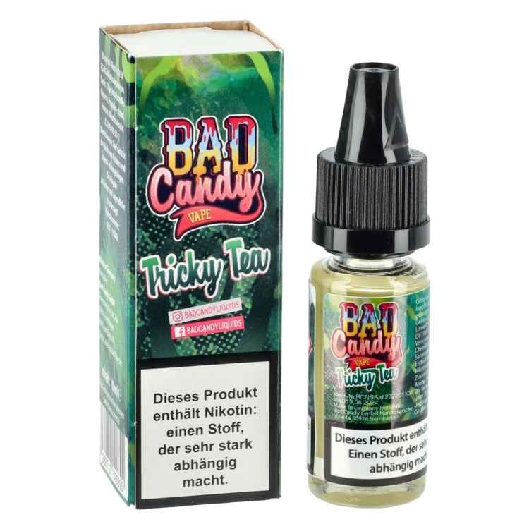 Tricky Tea 10 ml 10 mg/ml Nikotinsalz by Bad Candy