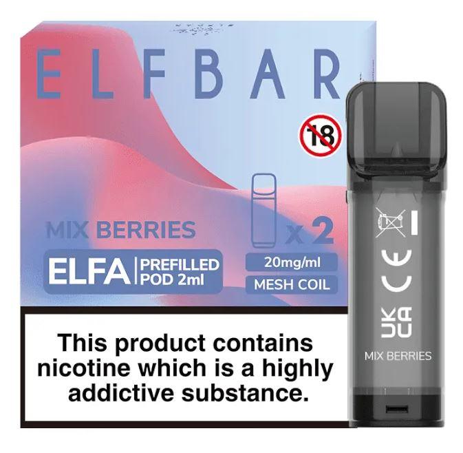 ELFA Mix Berries Prefilled Pods 2er Set by Elf Bar