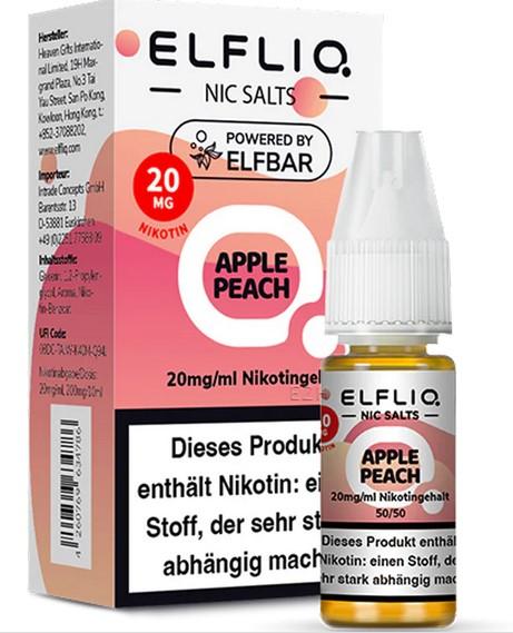 Apple Peach 10 ml 20 mg/ml Elfliq by Elfbar