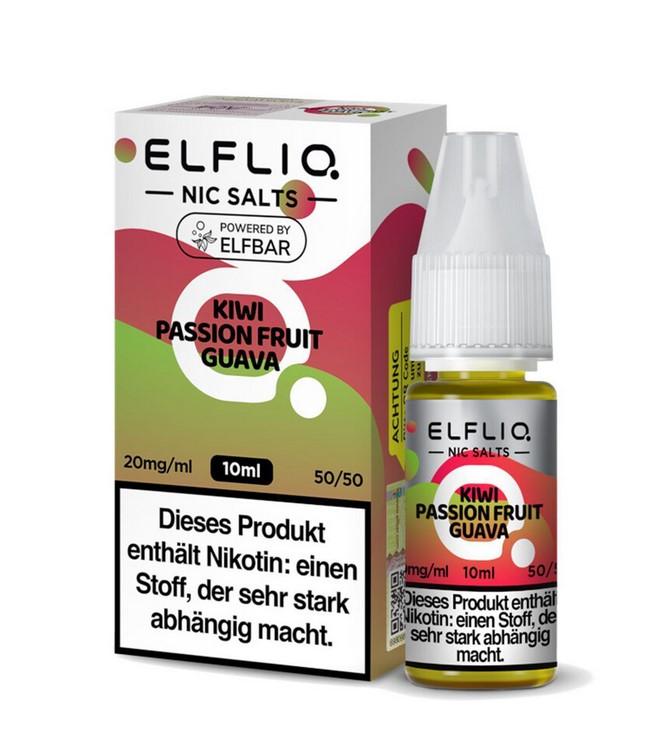 Kiwi Passion Fruit Guava 10 ml 20 mg/ml Elfliq by Elfbar