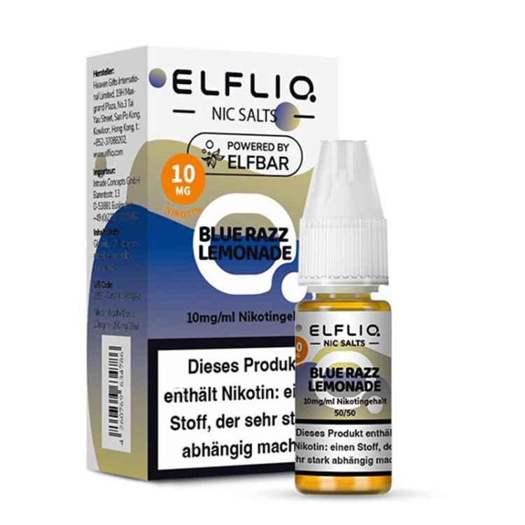 Blue Razz Lemonade 10 ml 10 mg/ml Elfliq by Elfbar