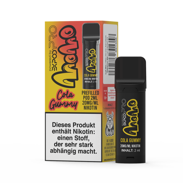 Cola Gummy Expod Pro Pod 2% Nikotin by Exvape